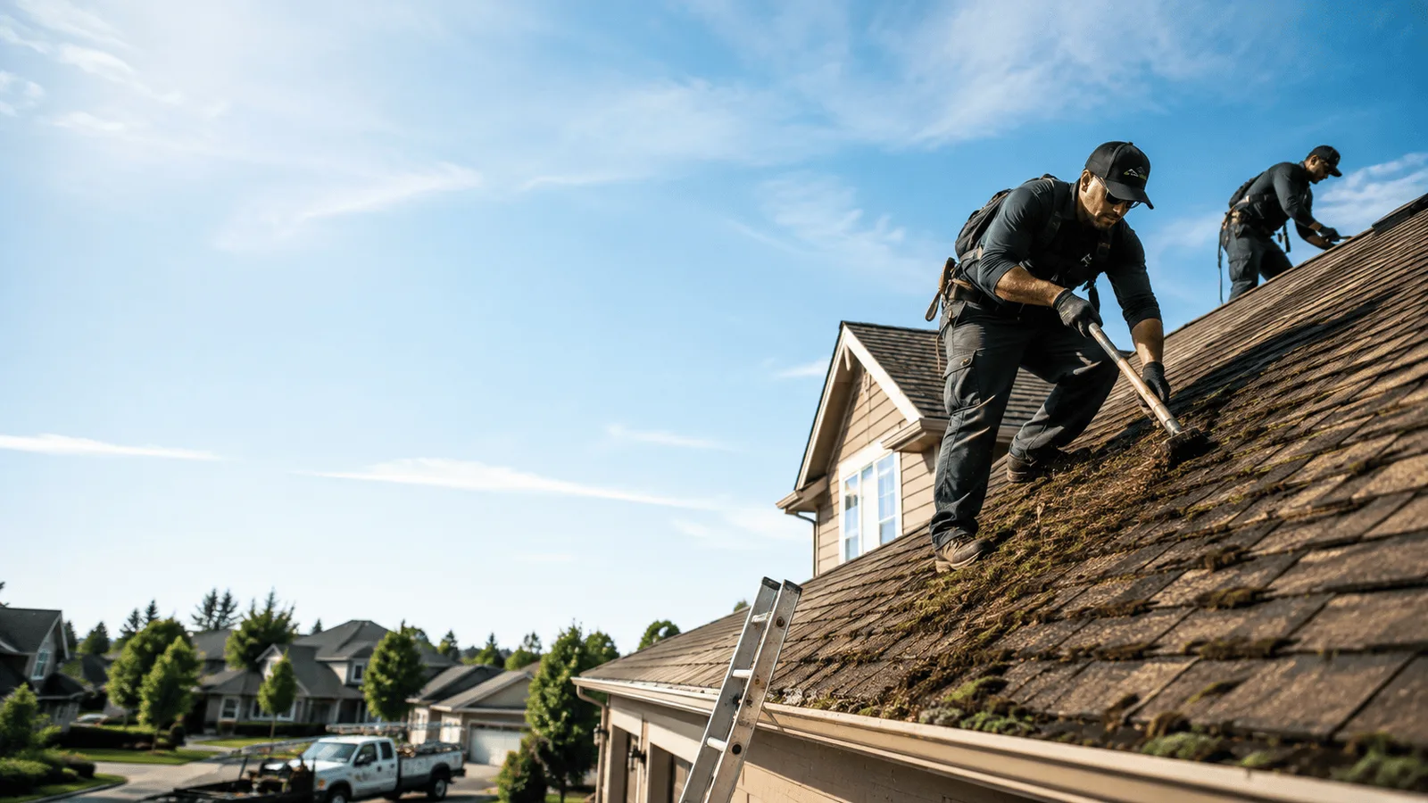 Roof Moss Removal in Dayton, MN near me